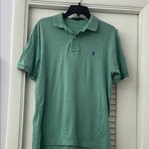 Ralph Lauren Men's Polo Shirt in Light Green